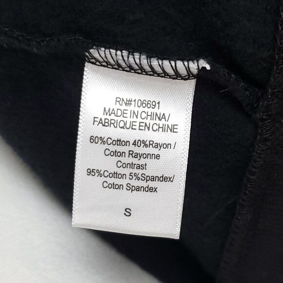 Young Fabulous & Broke Black Drape Cardigan B-0060a - Picture 10 of 10